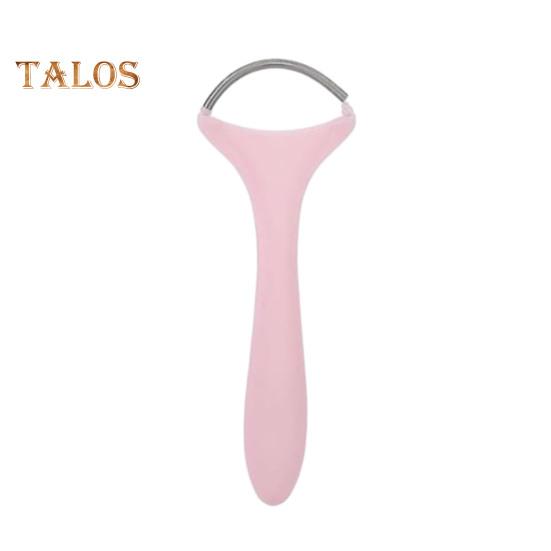 Средство для удаления волос на лице Spring Portable Beauty Spring Epilator Tool для быстрого удаления волос на верхней губе, подбородке, щеках, шее, многоразовое, моющееся розовый