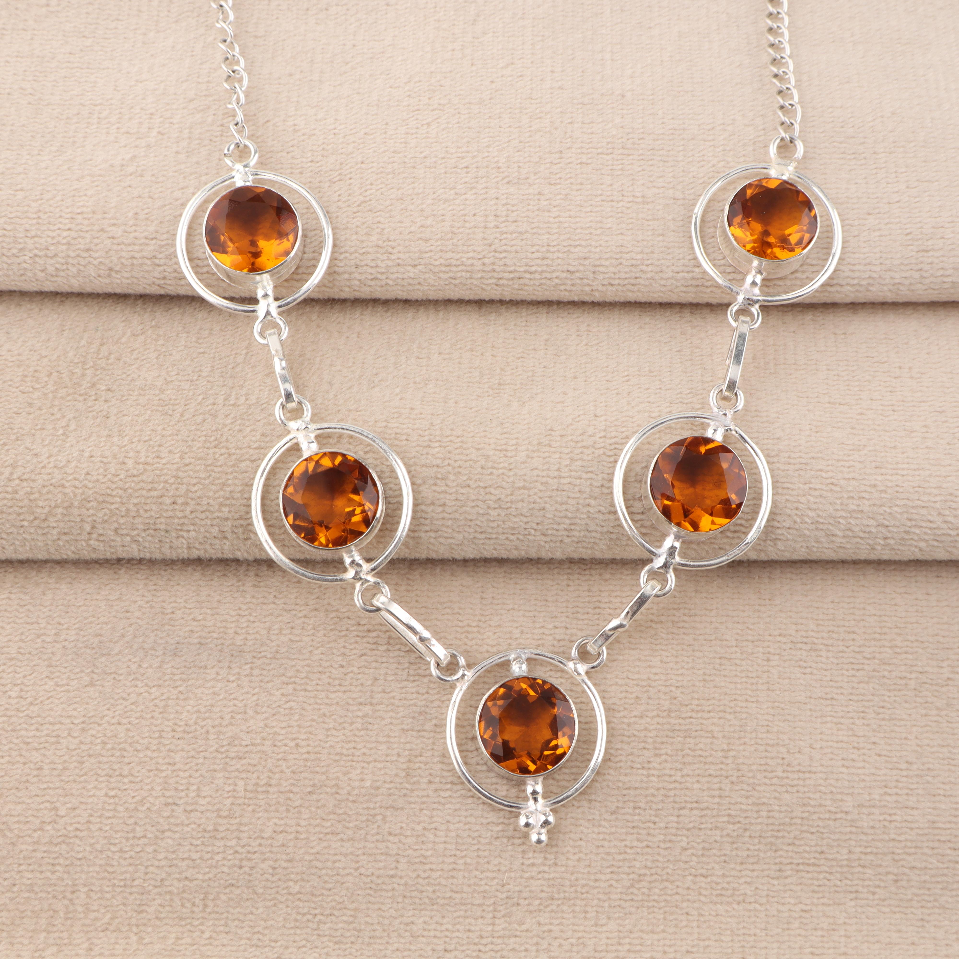 Серебряное ожерелье с цитрином, Элегантные украшения из серебра 925 пробы с цитрином, Красивое ожерелье ручной работы, Женские серебряные украшения RN-2-2
Серебряное ожерелье с цитрином, Элегантные украшения из серебра 925 пробы с цитрином, Красивое ожерелье ручной работы, Женские серебряные украшения RN-2-2