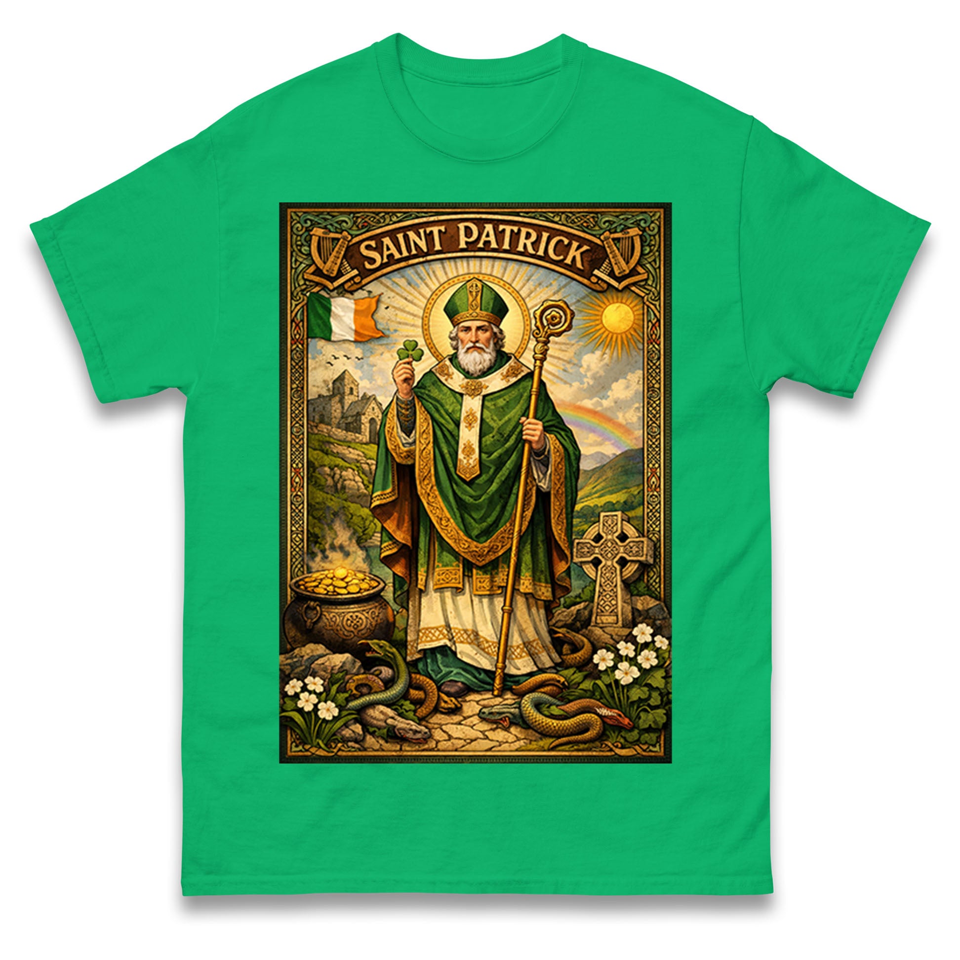 Saint Patrick Of Ireland T Shirt Tshirt Mens Womens Unisex Tops Tees L
Saint Patrick Of Ireland T Shirt Tshirt Mens Womens Unisex Tops Tees L
