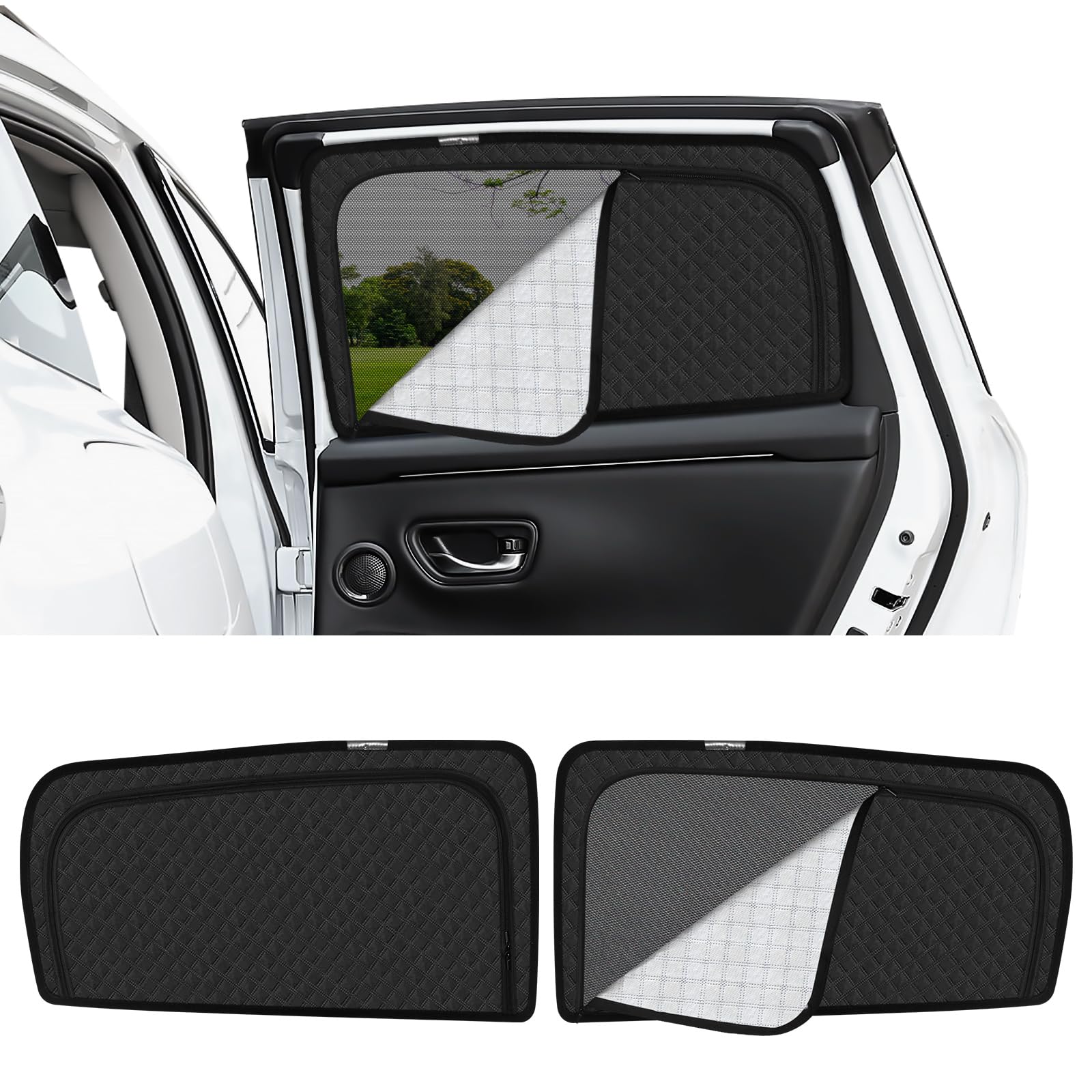 New Series Dedicated Sunshade with Magnetic Rear Seat Ventilation and Integrated Car Series Mesh UV Light Insect and Ventilation for Rear 2 Japanese
New Series Dedicated Sunshade with Magnetic Rear Seat Ventilation and Integrated Car Series Mesh UV Light Insect and Ventilation for Rear 2 Japanese