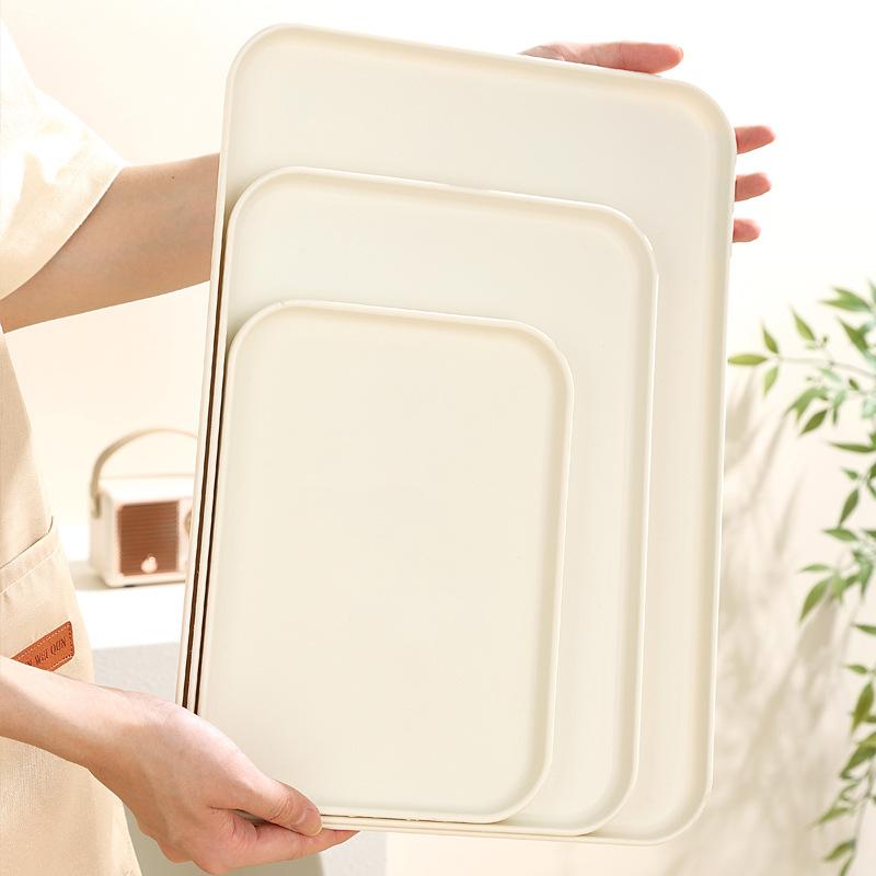 Утолщенный пластиковый поднос Бытовой поднос для чайных чашек, стаканов для воды, чайный поднос, прямоугольная фруктовая тарелка, тарелка для закусок, конфет для гостиной
Утолщенный пластиковый поднос Бытовой поднос для чайных чашек, стаканов для воды, чайный поднос, прямоугольная фруктовая тарелка, тарелка для закусок, конфет для гостиной