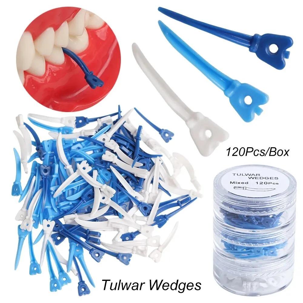 40/120Pcs Dental Tulwar Wedges Disposable Sectional Matrix System Plastic Refill Tooth Gap Wedge Including Hole Dentistry Materials
40/120Pcs Dental Tulwar Wedges Disposable Sectional Matrix System Plastic Refill Tooth Gap Wedge Including Hole Dentistry Materials