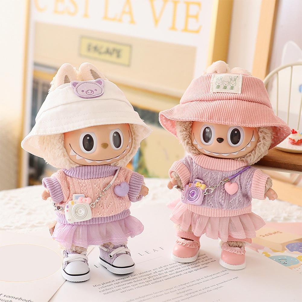 Miniature Lovely Sweater Saree Set for 17cm Labubu Dolls Cute DIY Doll Clothes Fashion Accessories Lovely Outfit Gifts for Girls Friends 01#
Miniature Lovely Sweater Saree Set for 17cm Labubu Dolls Cute DIY Doll Clothes Fashion Accessories Lovely Outfit Gifts for Girls Friends 01#