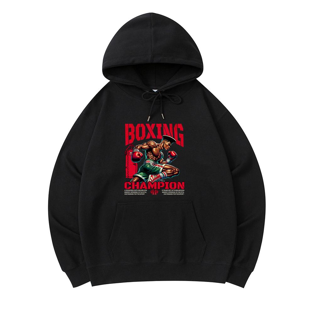 300 г/м² мужские хлопковые толстовки с капюшоном Boxing Champion Young Boy Knockout Punch Sport Print Премиум хлопковая толстовка XS армия зеленый
300 г/м² мужские хлопковые толстовки с капюшоном Boxing Champion Young Boy Knockout Punch Sport Print Премиум хлопковая толстовка XS армия зеленый