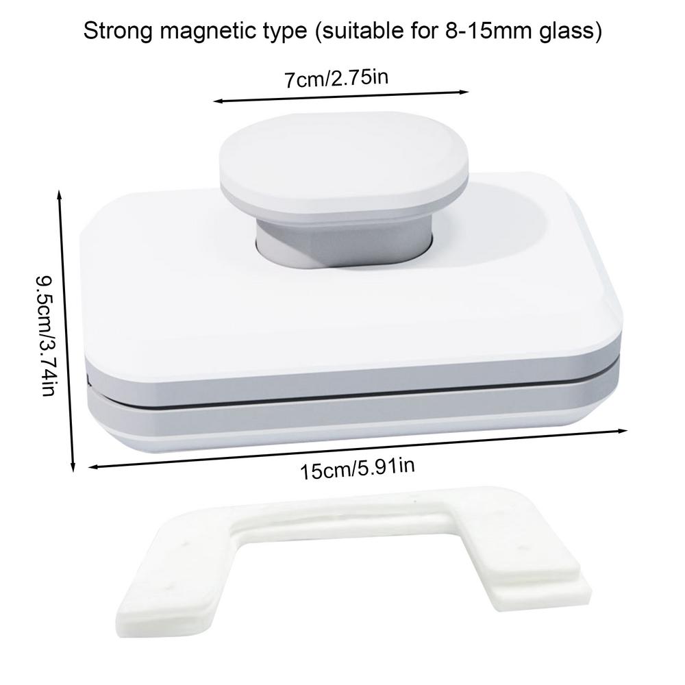 Magnetic Window Cleaning Brush Household Double-Sided Glass Cleaner High Altitude Strong Magnetic Window Cleaner For Home Cafe
Magnetic Window Cleaning Brush Household Double-Sided Glass Cleaner High Altitude Strong Magnetic Window Cleaner For Home Cafe