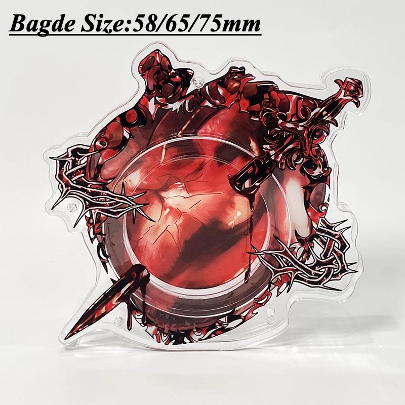 Серия «Клинок сердца» Акриловый держатель для значков Оригинальный дизайн Аниме Значок Дисплей Украшения для украшения комнаты Оптом Новинка