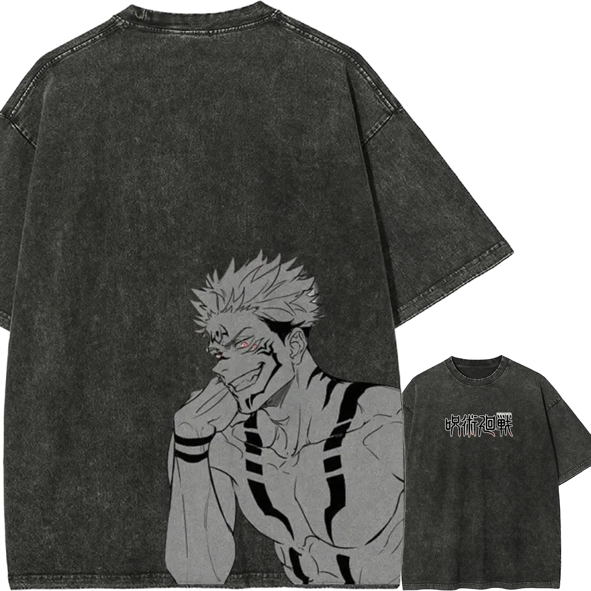 Sukuna Muscle Tshirt Jujutsu Kaisen Tee Vintage Washed Oversized Retro Anime Harajuku Streetwear Graphic Manga Mens Clothing M
Sukuna Muscle Tshirt Jujutsu Kaisen Tee Vintage Washed Oversized Retro Anime Harajuku Streetwear Graphic Manga Mens Clothing M