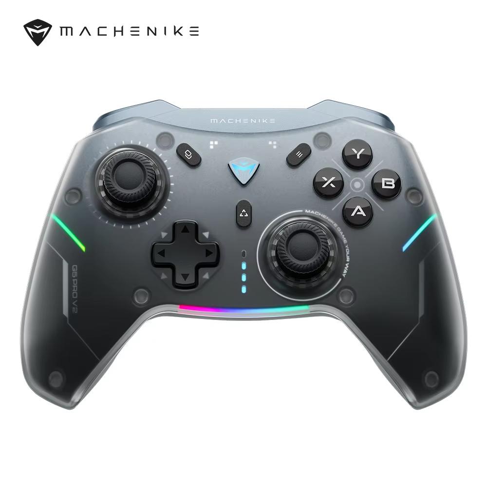 MACHENIKE G5Pro V2 Tri Mode Gaming Controller Optical Trigger ABXY Button Hot-Swappable Joystick 4K Resolution For Switch PC чорний
MACHENIKE G5Pro V2 Tri Mode Gaming Controller Optical Trigger ABXY Button Hot-Swappable Joystick 4K Resolution For Switch PC чорний