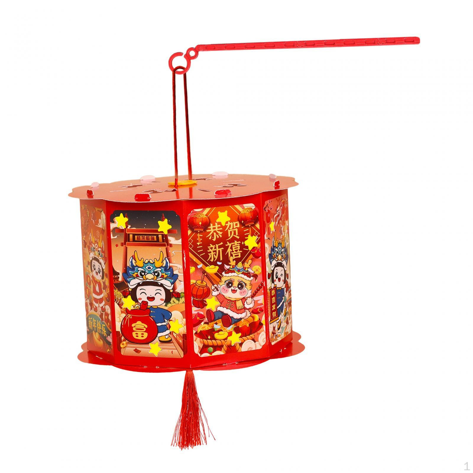 Chinese Year Lantern DIY Material Package Festive Decoration Novelty Hand Making Set Style D
Chinese Year Lantern DIY Material Package Festive Decoration Novelty Hand Making Set Style D