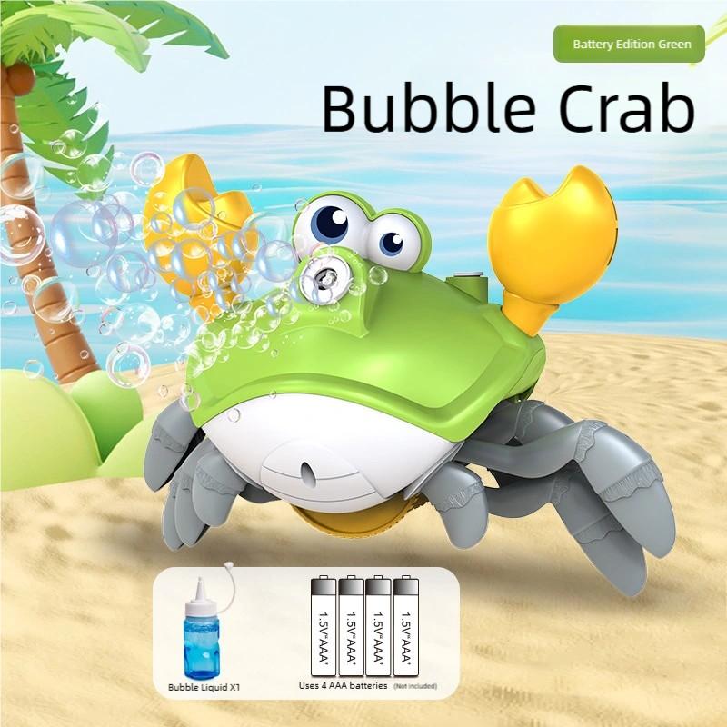 1 Piece Electric Bubble Blowing Sound and Light Music Crab Toy That Can Run Away, Suitable for Outdoor Beach Holiday Parties, Children s Toys, Su
1 Piece Electric Bubble Blowing Sound and Light Music Crab Toy That Can Run Away, Suitable for Outdoor Beach Holiday Parties, Children s Toys, Su
