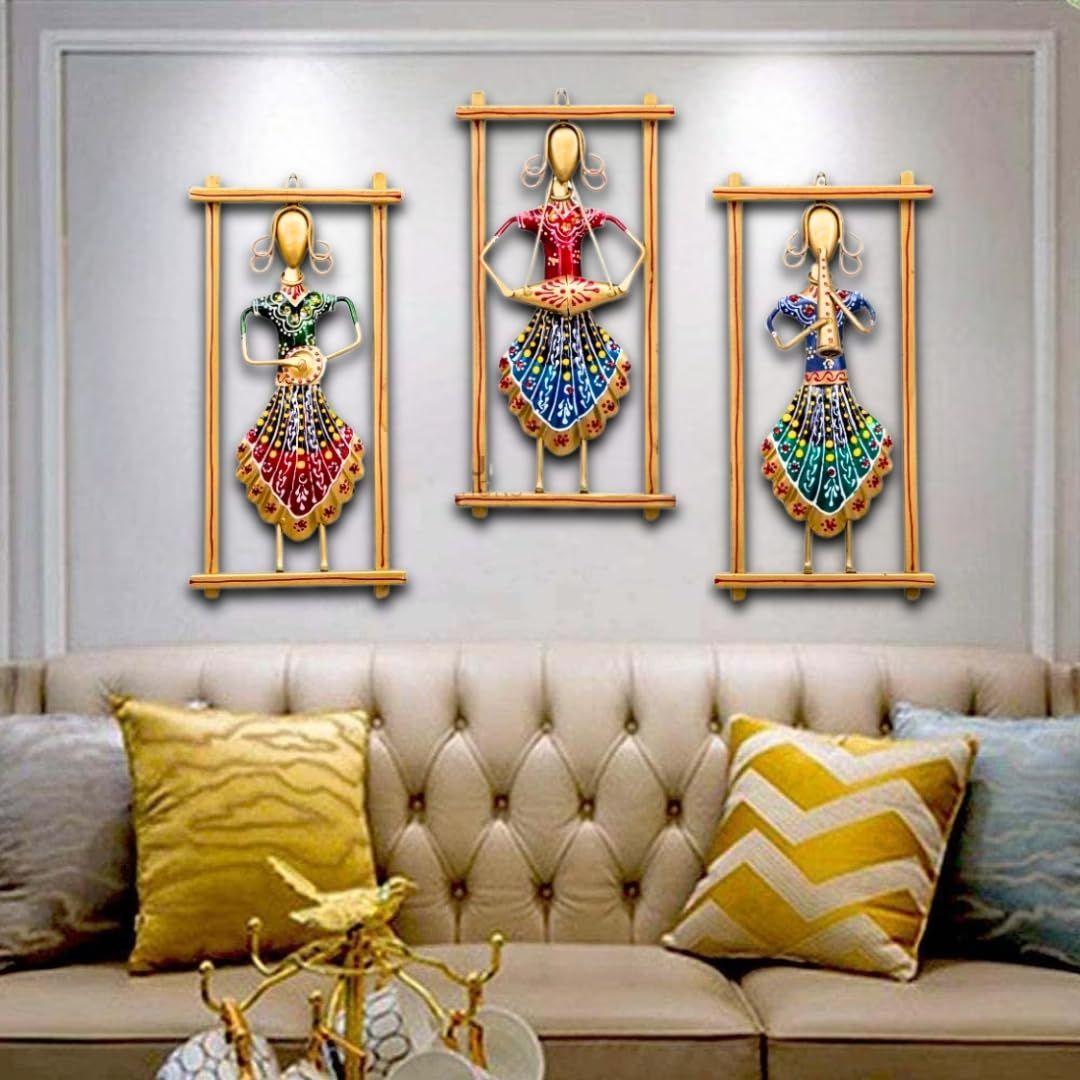 Musician Set Metal Wall Hanging Wall Decor Home Decor- Indian handicrafts Showpiece Figurine for Gifting Purpose | Home Decoration Showpiece
Musician Set Metal Wall Hanging Wall Decor Home Decor- Indian handicrafts Showpiece Figurine for Gifting Purpose | Home Decoration Showpiece