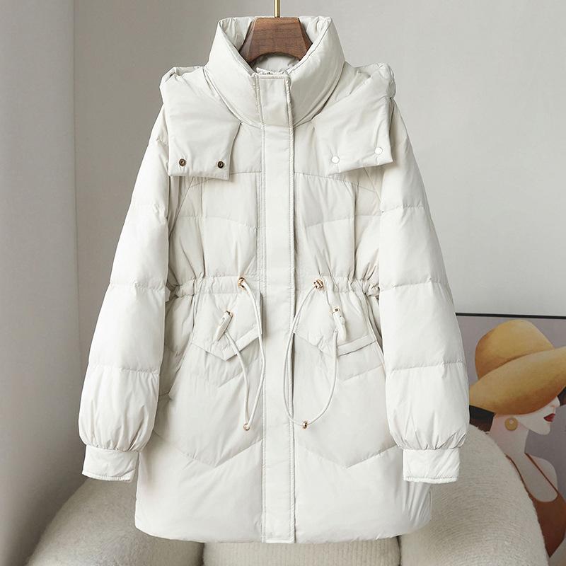 2024 Autumn/Winter Women s Short White Duck Down Jacket - Petite, Hooded, Loose Fit Small чёрный
2024 Autumn/Winter Women s Short White Duck Down Jacket - Petite, Hooded, Loose Fit Small чёрный