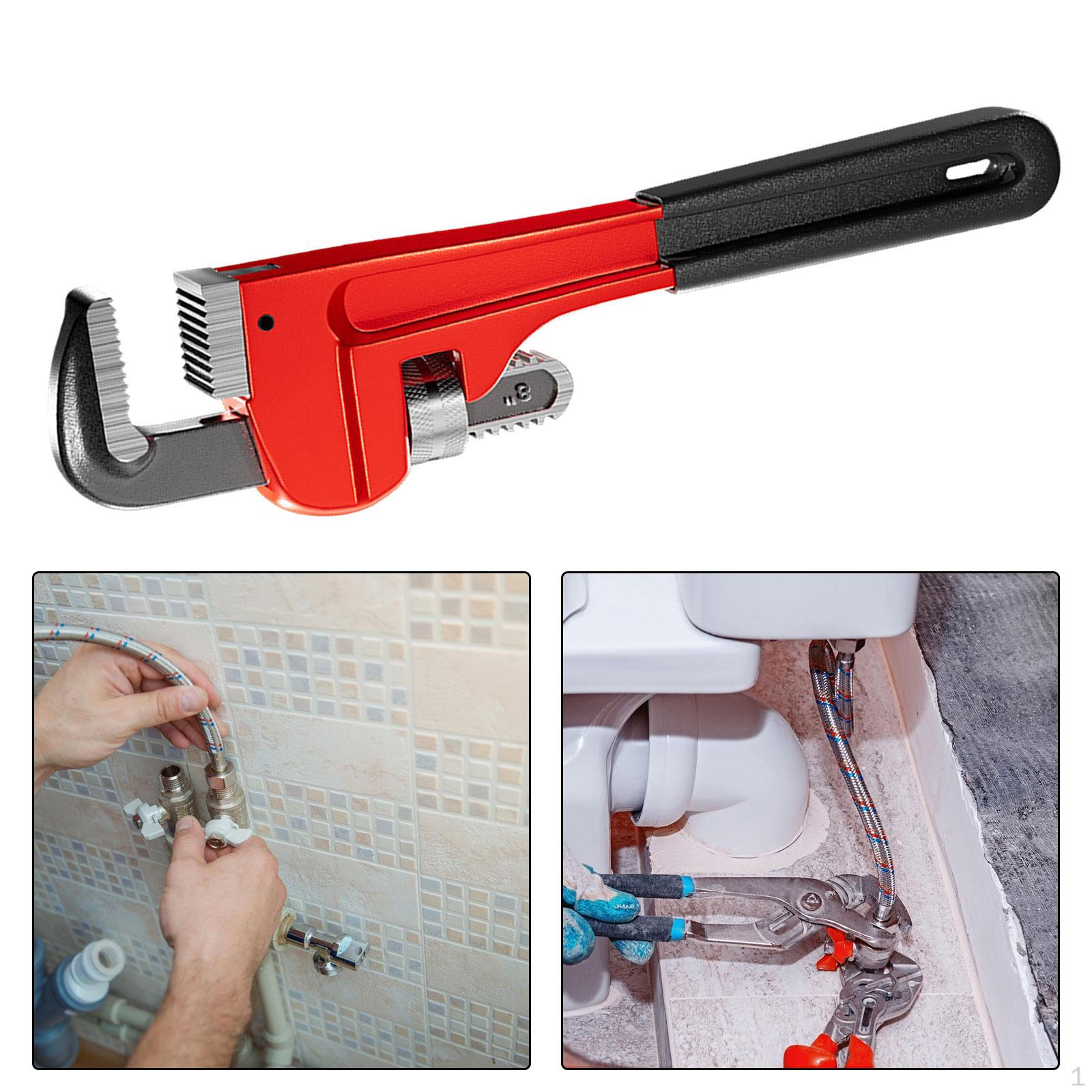 18 Inch Pipe Wrench, Straight Adjustable Plumbing Precise Teeth, Quick And Smooth Style B
18 Inch Pipe Wrench, Straight Adjustable Plumbing Precise Teeth, Quick And Smooth Style B