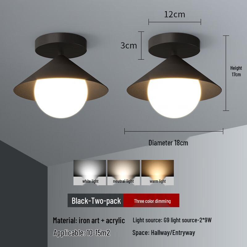 Xuan Yong Nordic Modern Aisle Corridor Light
Xuan Yong Nordic Modern Aisle Corridor Light