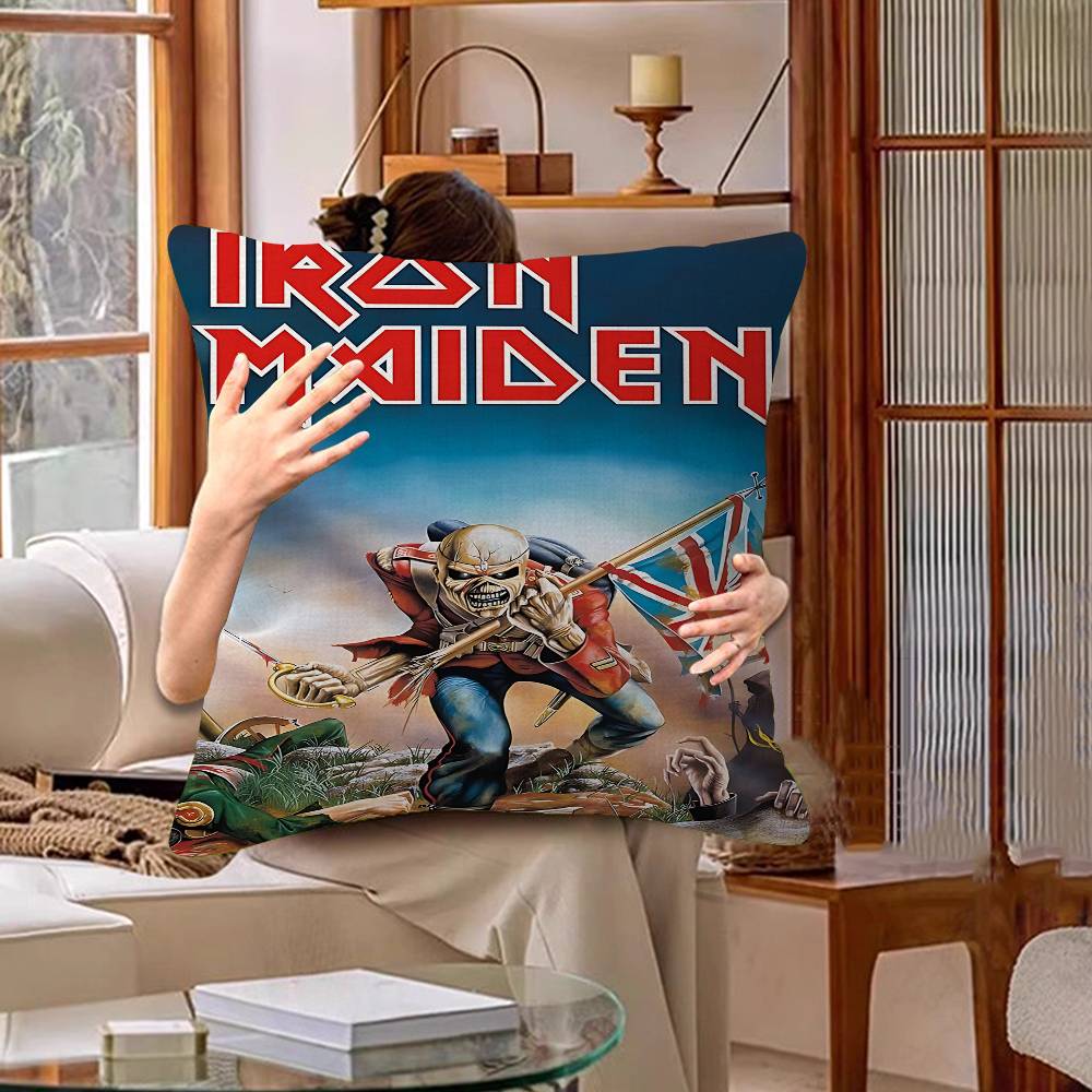 Classics Band I-Iron M-Maiden Cushion Cover Car Throw Pillow Case For Sofa Car Christmas Gift 40x40cm 45x45cm 30cmx30cm
Classics Band I-Iron M-Maiden Cushion Cover Car Throw Pillow Case For Sofa Car Christmas Gift 40x40cm 45x45cm 30cmx30cm