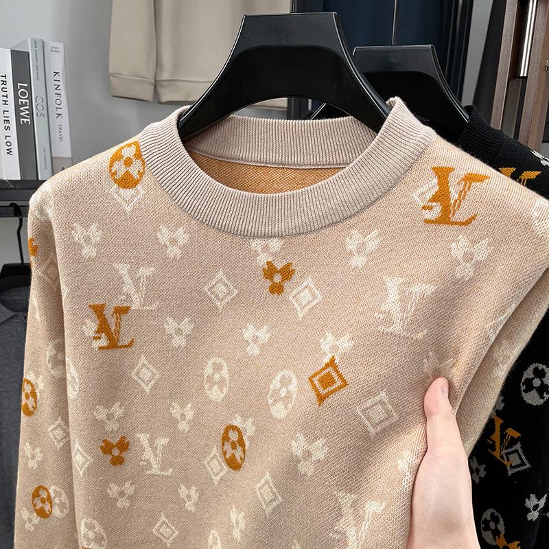 Men s Fashion Jacquard Knit Long Sleeve Sweater - 2025 Autumn/Winter Round Neck Casual Top M (100-120 jin)
Men s Fashion Jacquard Knit Long Sleeve Sweater - 2025 Autumn/Winter Round Neck Casual Top M (100-120 jin)