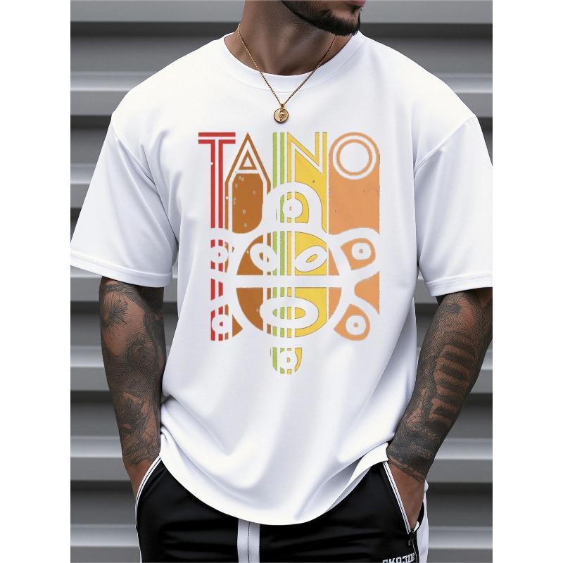 European sizes Men s TAINO Tribal Graphic Print T-Shirt - Loose Fit Breathable Cotton Tee Tribal Design - Casual Everyday & Outdoor Shirt S белый
European sizes Men s TAINO Tribal Graphic Print T-Shirt - Loose Fit Breathable Cotton Tee Tribal Design - Casual Everyday & Outdoor Shirt S белый