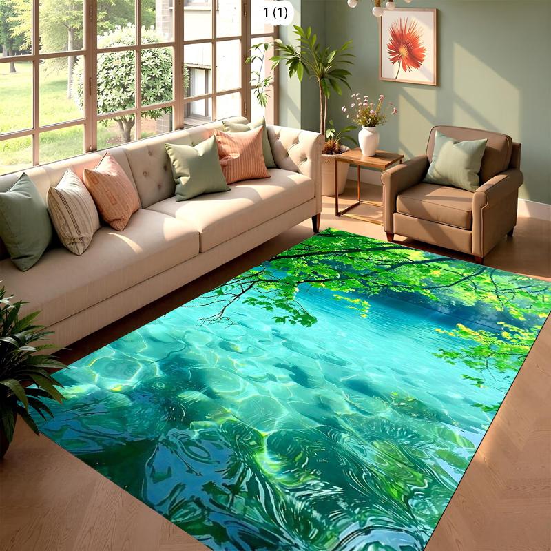 3D Stream Valley Water Carpet Mat Rug Home Decoration Living Room Bedroom Floor Decor Nature Forest Creek Scene Non Slip Rugs 40x60cm
3D Stream Valley Water Carpet Mat Rug Home Decoration Living Room Bedroom Floor Decor Nature Forest Creek Scene Non Slip Rugs 40x60cm