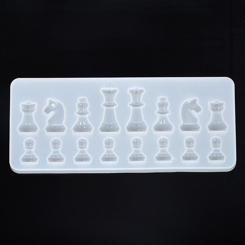 International Chess Shape Silicone Mold Diy Clay Uv Epoxy Resin Mold Pendant Molds For Jewelry Diy 1PCS
International Chess Shape Silicone Mold Diy Clay Uv Epoxy Resin Mold Pendant Molds For Jewelry Diy 1PCS