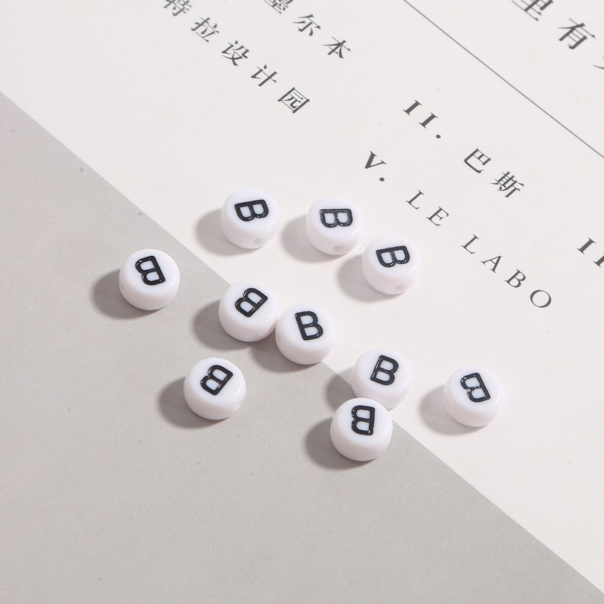 100 шт. бусины с буквами, круглые бусины с буквами алфавита, акриловые бусины, сделай сам, изготовление ювелирных изделий, браслет, ожерелье, аксессуары B
100 шт. бусины с буквами, круглые бусины с буквами алфавита, акриловые бусины, сделай сам, изготовление ювелирных изделий, браслет, ожерелье, аксессуары B