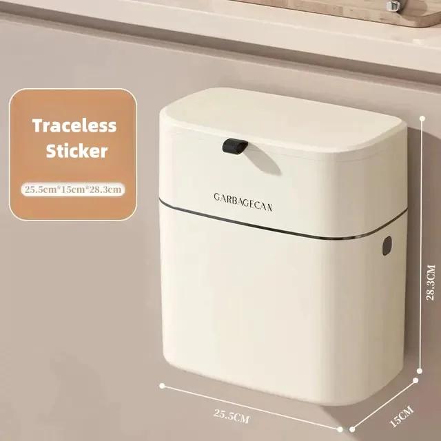 Настенное кухонное мусорное ведро Мусорное ведро для бытовых туалетов Камбузное мусорное ведро Мусорное ведро для ванной комнаты с крышкой Контейнер для пищевых отходов L 25.5x15x28cm
Настенное кухонное мусорное ведро Мусорное ведро для бытовых туалетов Камбузное мусорное ведро Мусорное ведро для ванной комнаты с крышкой Контейнер для пищевых отходов L 25.5x15x28cm