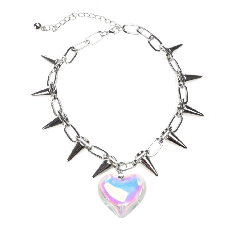 Rivets Chain Choker Punk Y2k Clavicle Chain Necklace Fashion Jewelry Ornament 1
Rivets Chain Choker Punk Y2k Clavicle Chain Necklace Fashion Jewelry Ornament 1