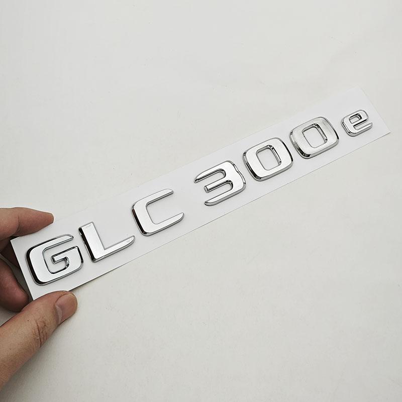 3D ABS Car Letters Logo GLC 300e Badge Sticker Rear Trunk Emblem Decals For Mercedes Benz GLC 300e X254 Tail Marking Accessories
3D ABS Car Letters Logo GLC 300e Badge Sticker Rear Trunk Emblem Decals For Mercedes Benz GLC 300e X254 Tail Marking Accessories