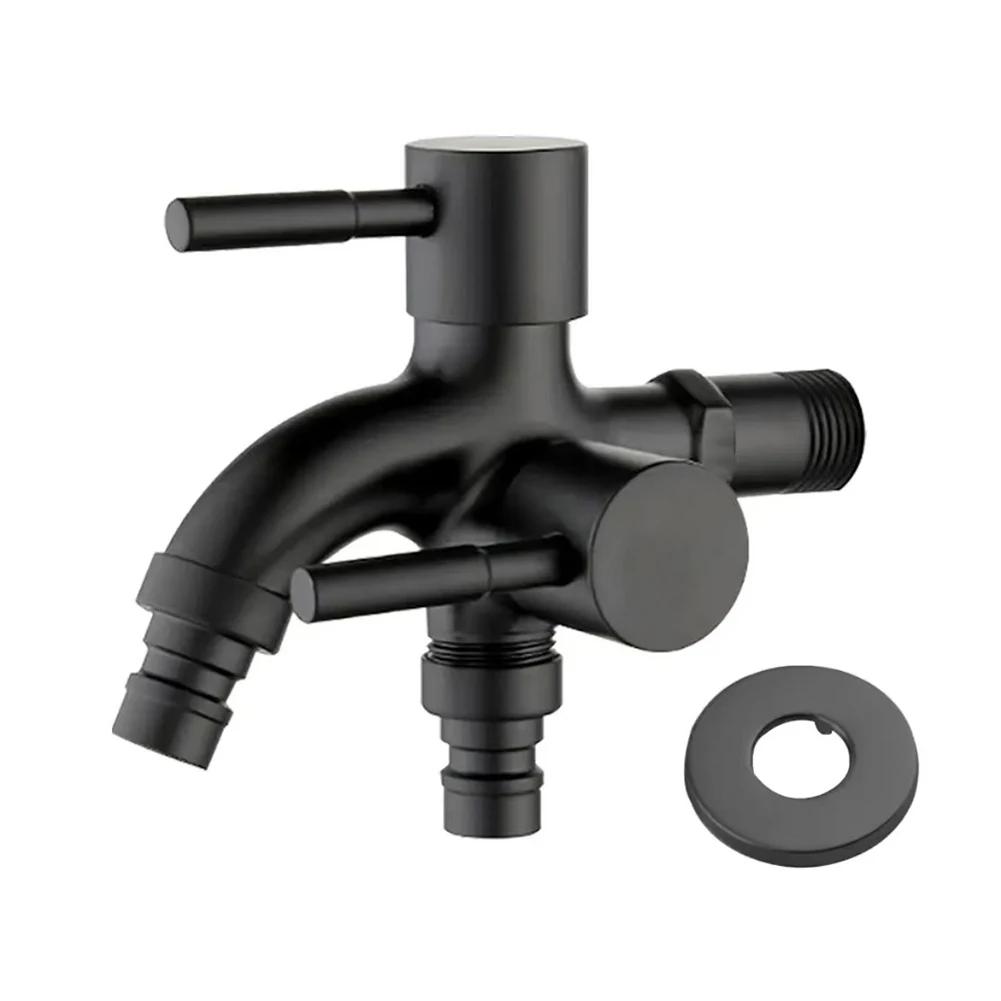 Alloy Construction 135*105*70MM G1 2 Dual Outlet Faucet Contemporary Aesthetic Long-lasting Performance For Standard Fixtures чорний
Alloy Construction 135*105*70MM G1 2 Dual Outlet Faucet Contemporary Aesthetic Long-lasting Performance For Standard Fixtures чорний