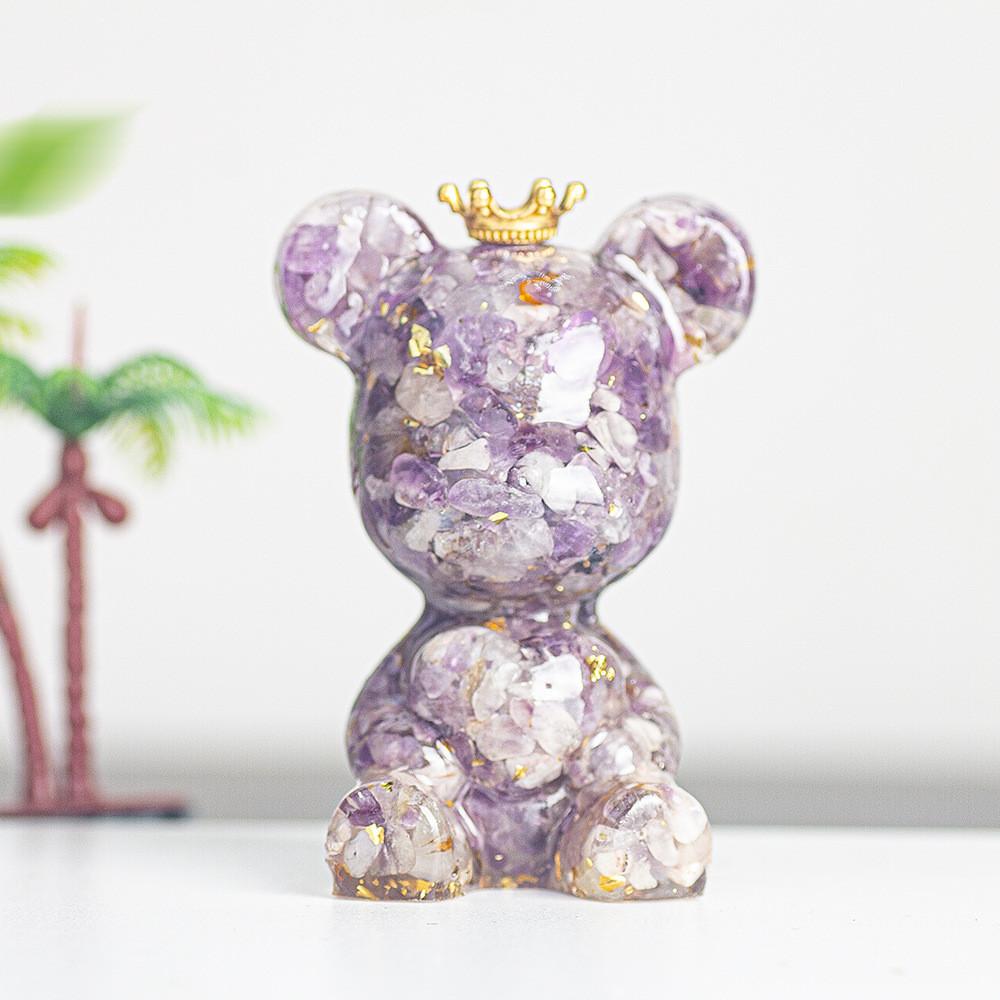 Natural Crystal Heart Crown Resin Ornament For Home Decor And Car Interior Style V
Natural Crystal Heart Crown Resin Ornament For Home Decor And Car Interior Style V