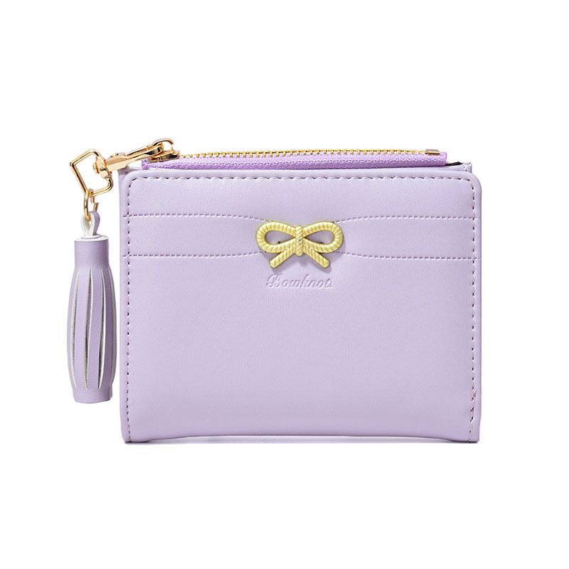 Women s Bow Knot Wallet Simple Style Short Card Holder Cute Coin Purse Large Capacity Wallet Money Bag Simple Coin Pouch фіолетовий
Women s Bow Knot Wallet Simple Style Short Card Holder Cute Coin Purse Large Capacity Wallet Money Bag Simple Coin Pouch фіолетовий