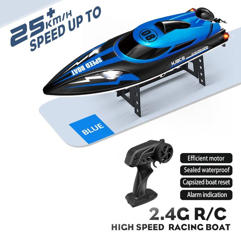 HJ808 RC Battery Boat 2.4Ghz 25km/h High-Speed Remote Control Racing Ship Water Speed Boat Children Model Toy Gift
HJ808 RC Battery Boat 2.4Ghz 25km/h High-Speed Remote Control Racing Ship Water Speed Boat Children Model Toy Gift