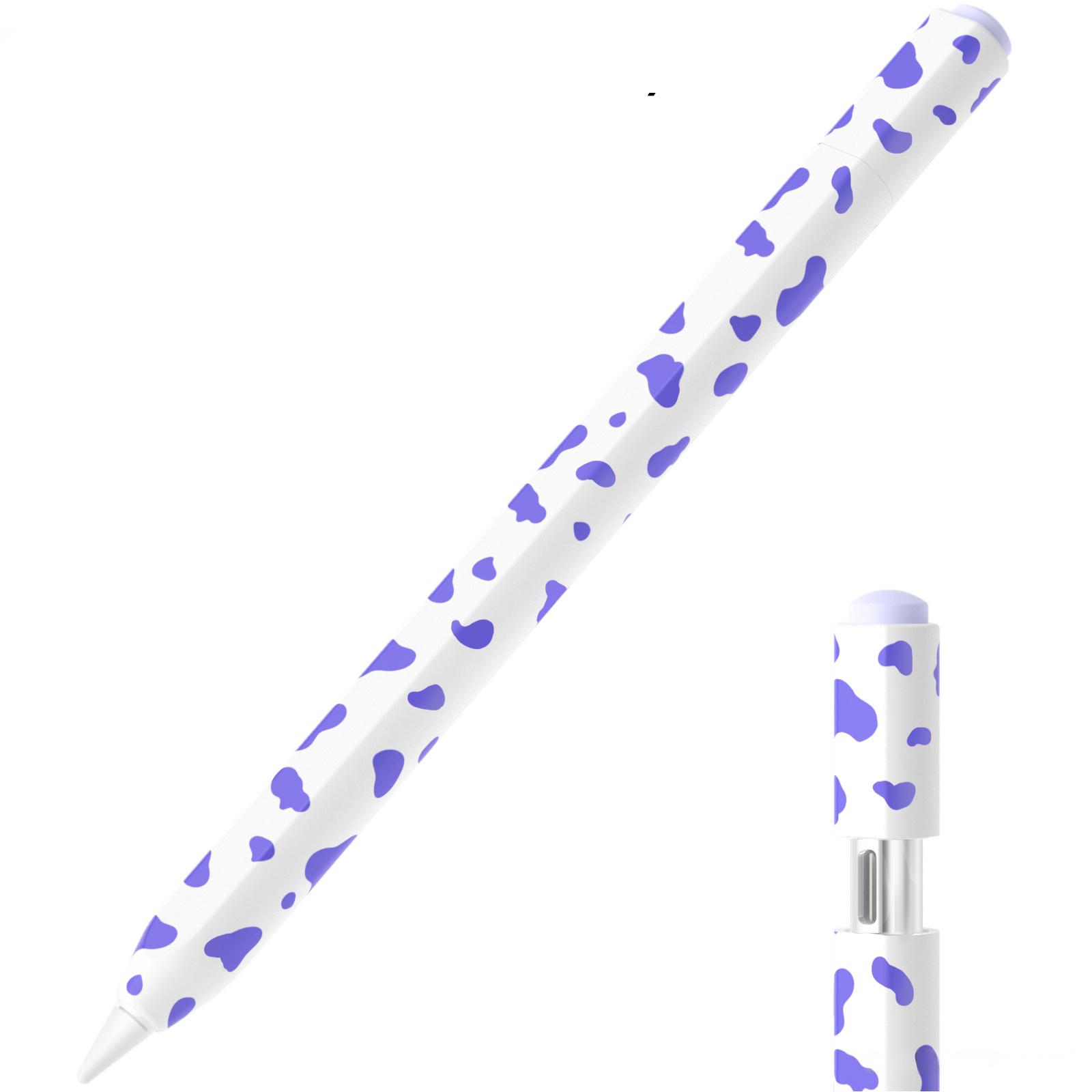 Для Apple Pencil (USB-C) Силіконовий чохол з коров ячим візерунком Захисний чохол-рукав для стилуса Purple
Для Apple Pencil (USB-C) Силіконовий чохол з коров ячим візерунком Захисний чохол-рукав для стилуса Purple