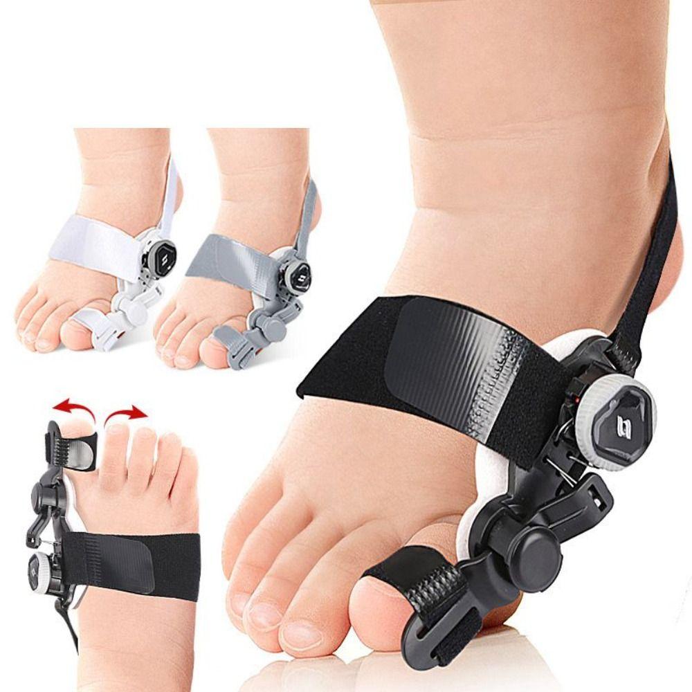 Adjustable Bunion Corrector Rotatable Toe Separator Straightener Foot Hallux Valgus Braces Unisex чорний
Adjustable Bunion Corrector Rotatable Toe Separator Straightener Foot Hallux Valgus Braces Unisex чорний