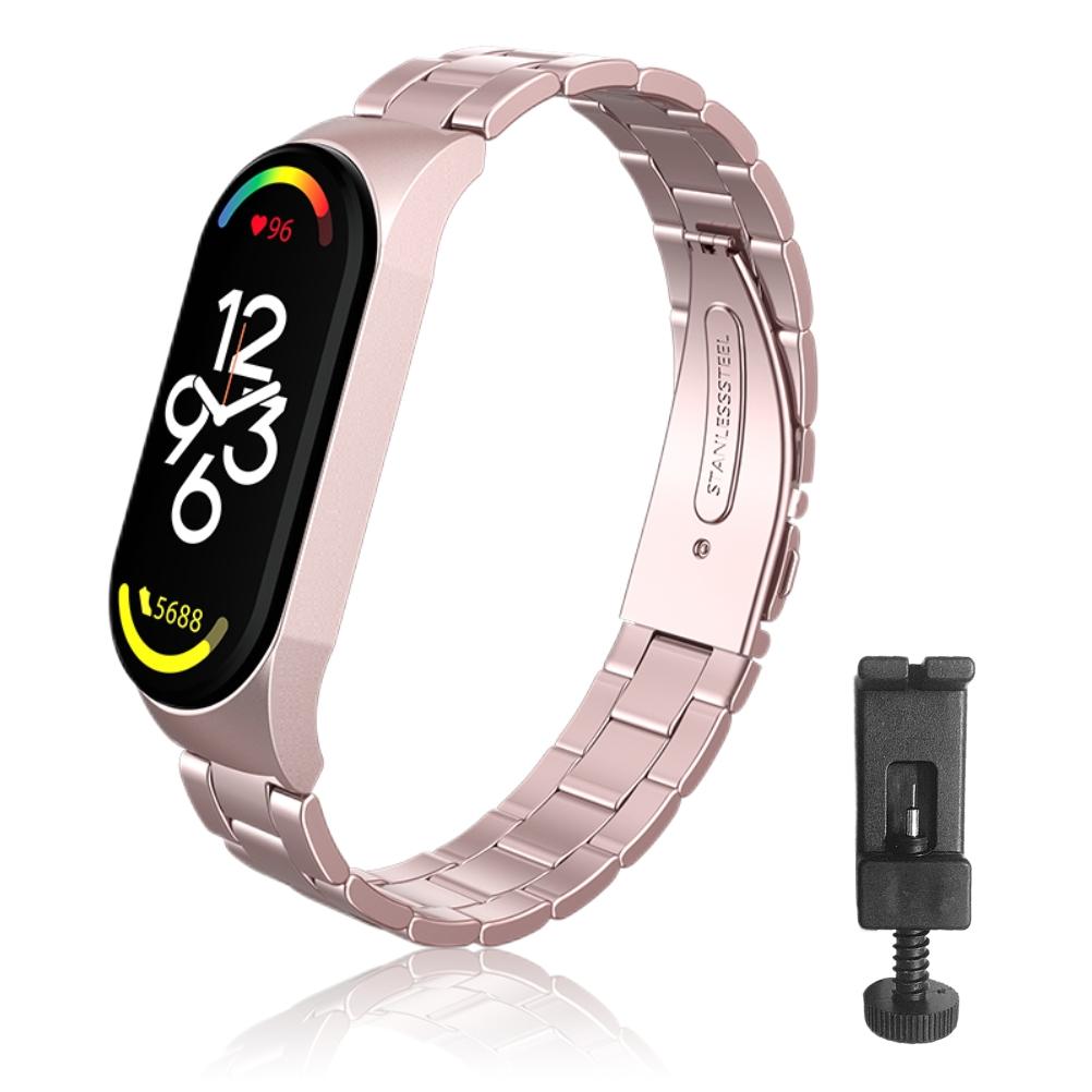 Сменные браслеты, совместимые с Xiaomi Band 7, металлические ремешки, водонепроницаемые ремешки из нержавеющей стали
Сменные браслеты, совместимые с Xiaomi Band 7, металлические ремешки, водонепроницаемые ремешки из нержавеющей стали