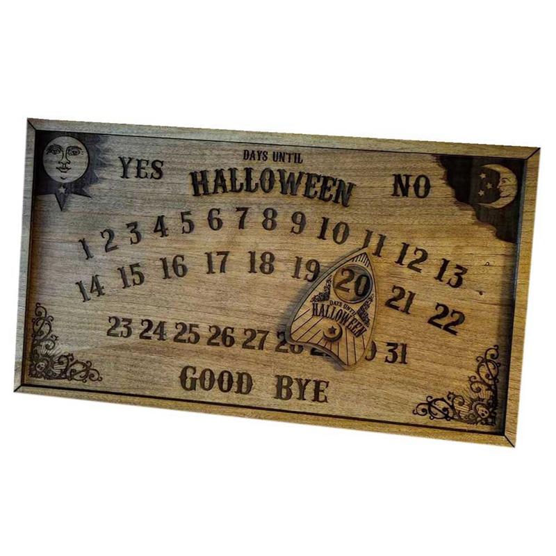 1 Piece Countdown Board With Magnetic Effect Halloween Magnetic Countdown Board Ouija Boards Game Wood
1 Piece Countdown Board With Magnetic Effect Halloween Magnetic Countdown Board Ouija Boards Game Wood