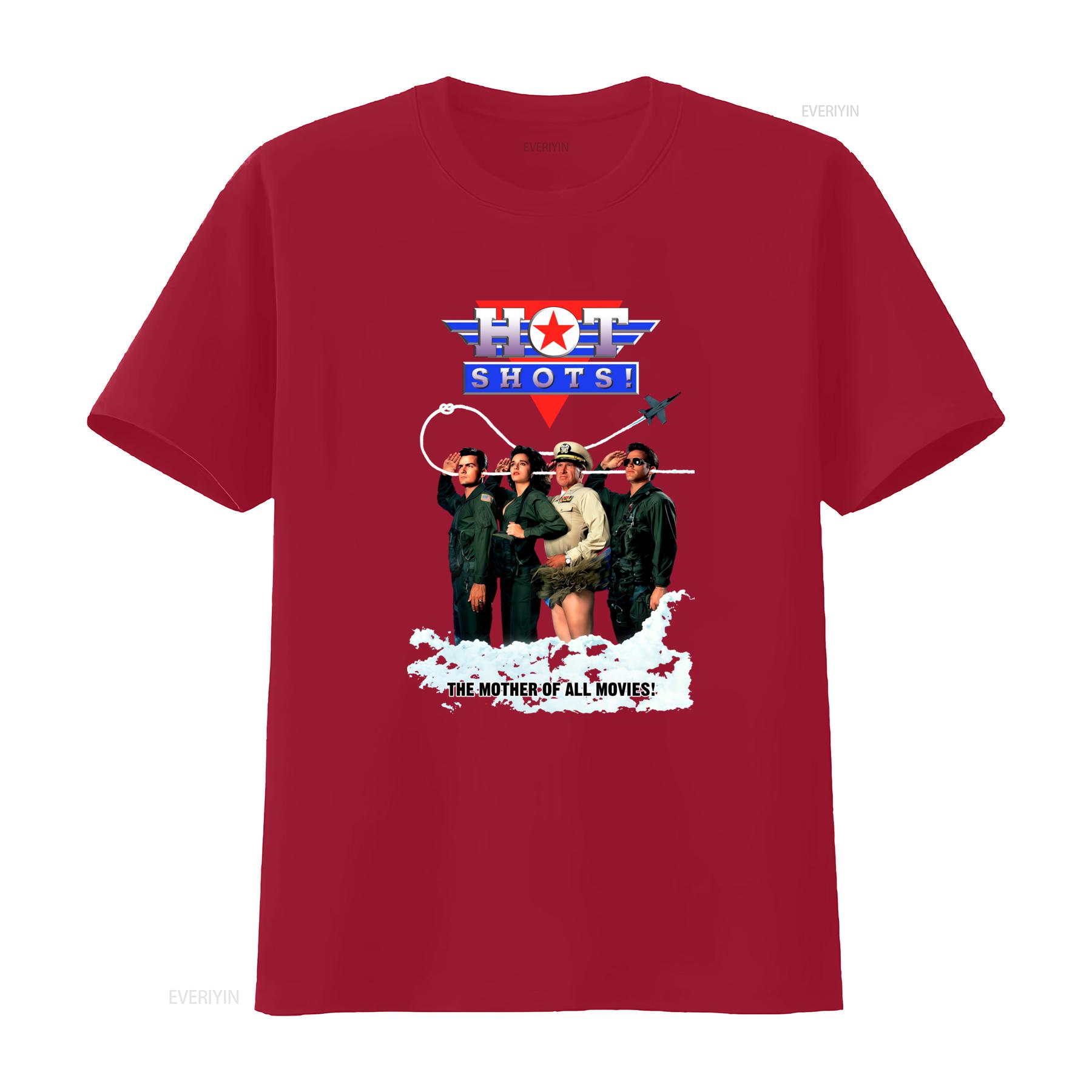HOT SHOTS Movie Poster T Shirt for All Sizes Blue Funny Military Design vintage Washed Unisex Casual Stretched designer clothes S
HOT SHOTS Movie Poster T Shirt for All Sizes Blue Funny Military Design vintage Washed Unisex Casual Stretched designer clothes S