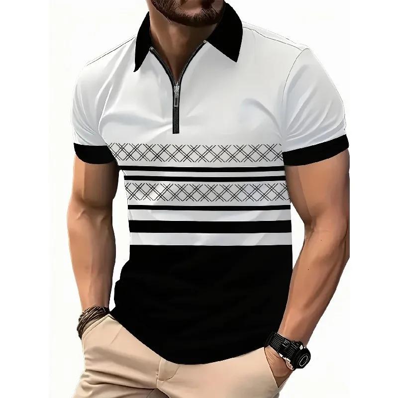Summer Casual Beach Men s New 3D Digital Trendy Simple Pattern Men s Sports Polo Shirt M білий
Summer Casual Beach Men s New 3D Digital Trendy Simple Pattern Men s Sports Polo Shirt M білий