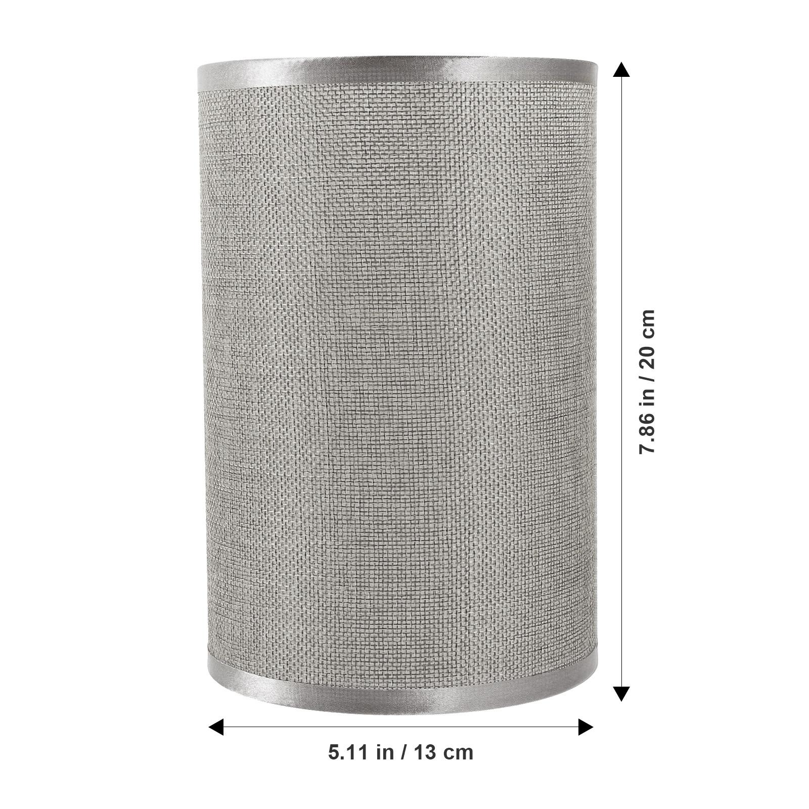 Round Fabric Lamp Shade Minimalist Design for Table Desk Lamp E27 Replacement Soft Lighting Cover for Home Office Bedside
Round Fabric Lamp Shade Minimalist Design for Table Desk Lamp E27 Replacement Soft Lighting Cover for Home Office Bedside