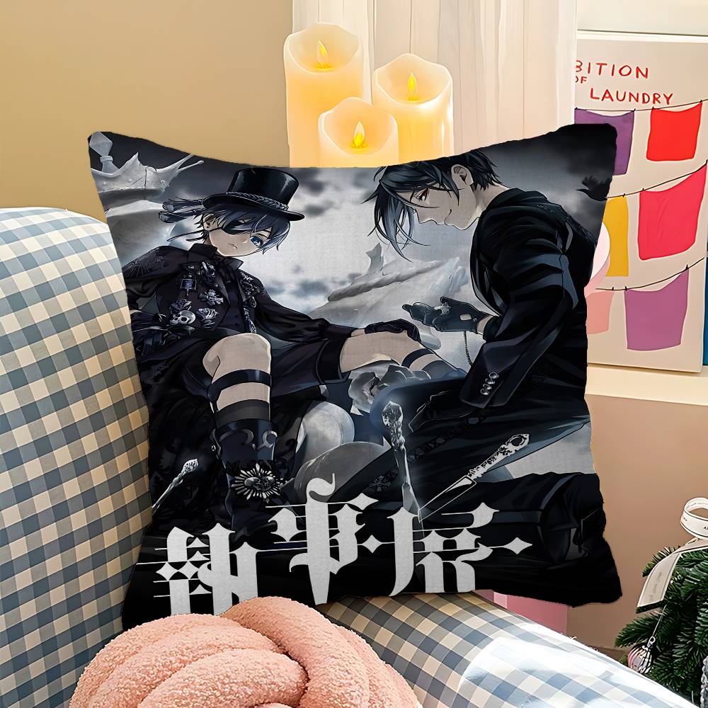 1PC Japanese Anime Black Butler Cushion Cover Car Throw Pillow Case For Sofa Car Christmas Gift 40x40cm 45x45cm 12x12Inch
1PC Japanese Anime Black Butler Cushion Cover Car Throw Pillow Case For Sofa Car Christmas Gift 40x40cm 45x45cm 12x12Inch