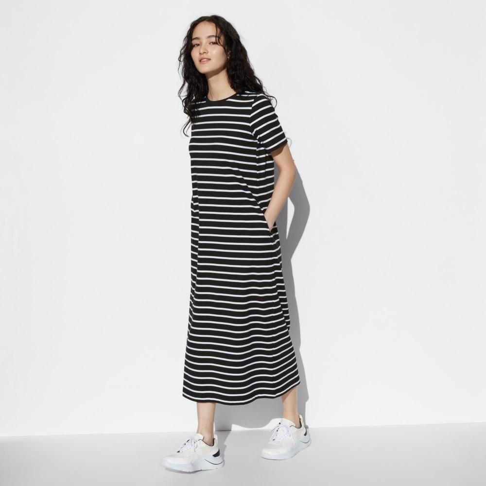 UNIQLO JAPAN Air Rhythm Хлопковое платье-бюстгальтер с короткими рукавами и каймой, стандартная длина, от 116,5 до 126 см
UNIQLO JAPAN Air Rhythm Хлопковое платье-бюстгальтер с короткими рукавами и каймой, стандартная длина, от 116,5 до 126 см
