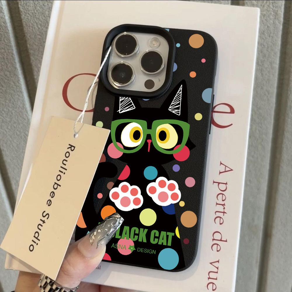 HOT Cartoon Black Cat Cool Lichee leather pattern Phone Case For Samsung S26 S25 S24 S23 S22 S21 S20 S10 Plus FE Ultra 4G 5G Samsung S21 5G
HOT Cartoon Black Cat Cool Lichee leather pattern Phone Case For Samsung S26 S25 S24 S23 S22 S21 S20 S10 Plus FE Ultra 4G 5G Samsung S21 5G