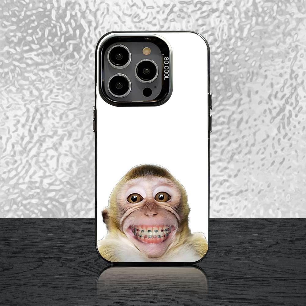 Smiling Monkey Diamond Grill Phone Case For iPhone 15,17,11,14,13,16,12,E,Max,Plus,Air,Pro,Mini Black Matte Cover iPhone16promax
Smiling Monkey Diamond Grill Phone Case For iPhone 15,17,11,14,13,16,12,E,Max,Plus,Air,Pro,Mini Black Matte Cover iPhone16promax