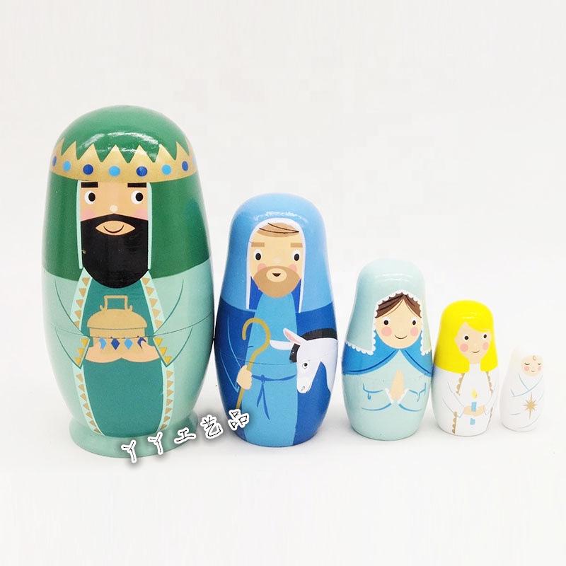Wooden Russian Nesting Dolls: Five-Layer Valentine’s Day & Christmas Ornament Gift
Wooden Russian Nesting Dolls: Five-Layer Valentine’s Day & Christmas Ornament Gift