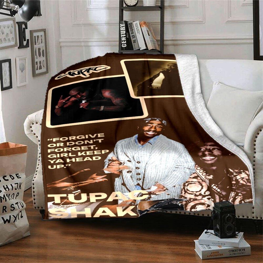 1pc 2PacHip Hop Blanket Soft Lightweight All Season Multi Purpose Throw for Sofa, Bed, Office & Picnics, French Style with Iconic Album Art & Quotes 80x120cm
1pc 2PacHip Hop Blanket Soft Lightweight All Season Multi Purpose Throw for Sofa, Bed, Office & Picnics, French Style with Iconic Album Art & Quotes 80x120cm