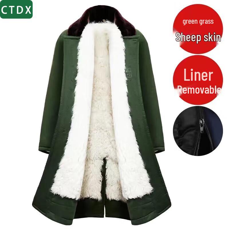 CTDX Men s Long Winter Wool Military Overcoat
CTDX Men s Long Winter Wool Military Overcoat