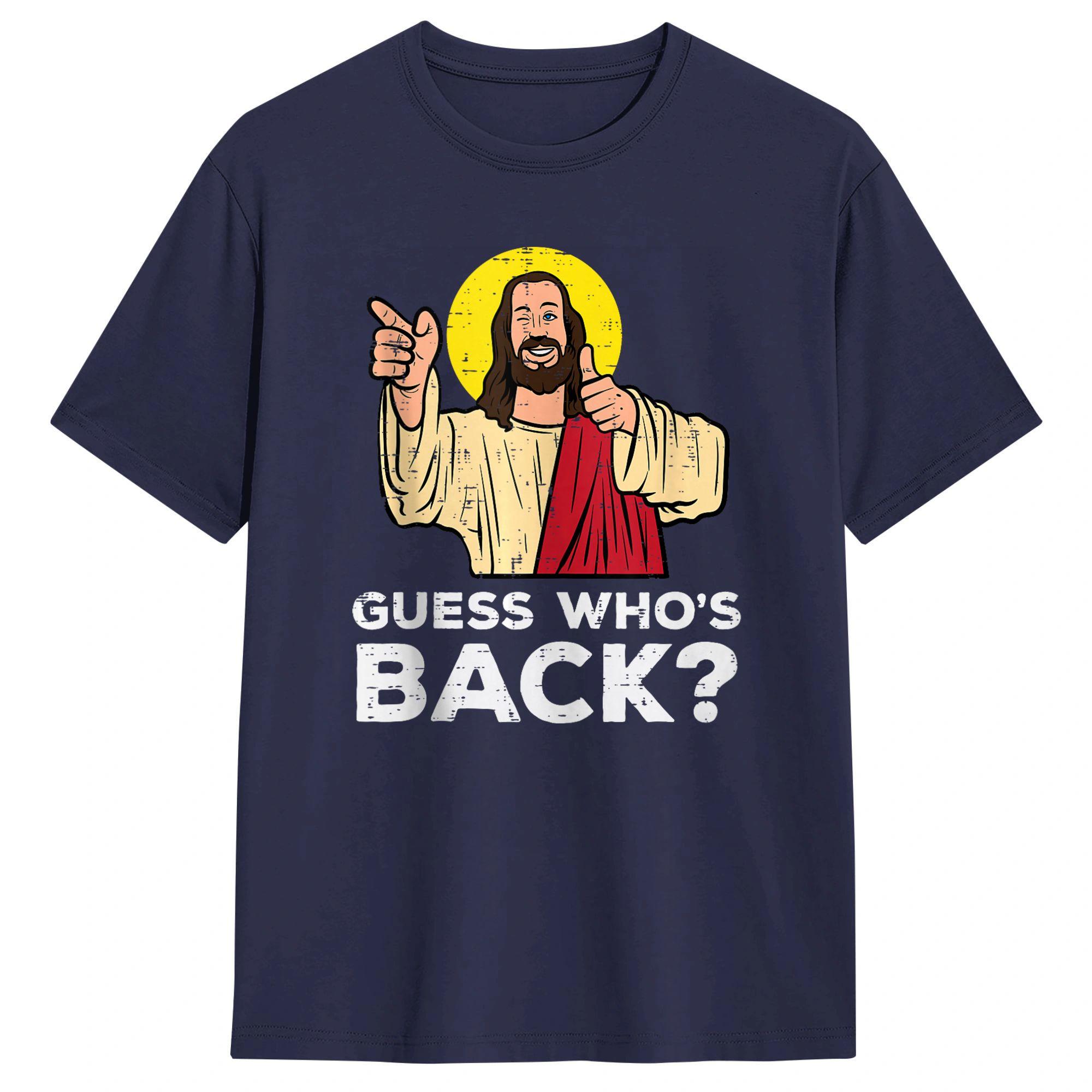 Easter Guess Whos Back Jesus Funny Religious TShirt Summer Trending TShirts Unisex Cotton O Neck 4XL 5XL Clothing Streetwear Tops 4XL
Easter Guess Whos Back Jesus Funny Religious TShirt Summer Trending TShirts Unisex Cotton O Neck 4XL 5XL Clothing Streetwear Tops 4XL