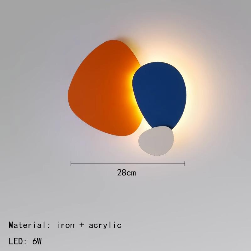 European Simple Creative Art Macron Wall Lamp Decoration Ambiance Bedroom Bedside Living Room Background Bar Stairs Wall Light Warm light 3000K
European Simple Creative Art Macron Wall Lamp Decoration Ambiance Bedroom Bedside Living Room Background Bar Stairs Wall Light Warm light 3000K