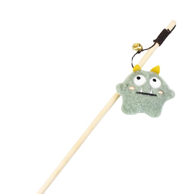 Funny Cat Stick with Bell Cartoon Pet Bite Resistant Plush Toy Kitten Playing Teaser Interactive Cats Toys Supplies
Funny Cat Stick with Bell Cartoon Pet Bite Resistant Plush Toy Kitten Playing Teaser Interactive Cats Toys Supplies