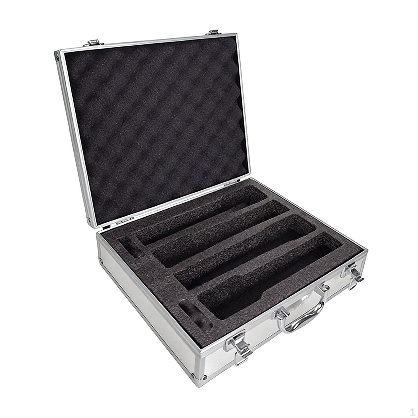 Carry Case Aluminum Alloy Storage Box Handheld Organizer Foam Compartment Handle Buckle Suitable for серебряный
Carry Case Aluminum Alloy Storage Box Handheld Organizer Foam Compartment Handle Buckle Suitable for серебряный