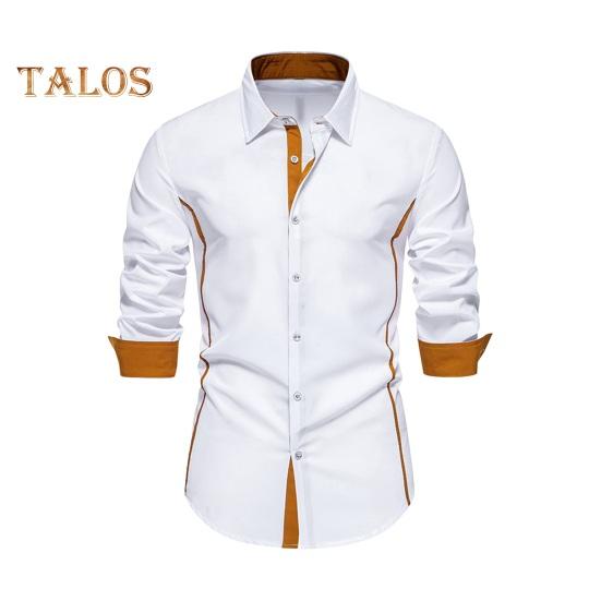Осенняя мужская рубашка с отложным воротником, пуговицами, длинными рукавами, однотонная, облегающая, средней длины, повседневная, официальная, деловая, для поездок на работу L белый
Осенняя мужская рубашка с отложным воротником, пуговицами, длинными рукавами, однотонная, облегающая, средней длины, повседневная, официальная, деловая, для поездок на работу L белый
